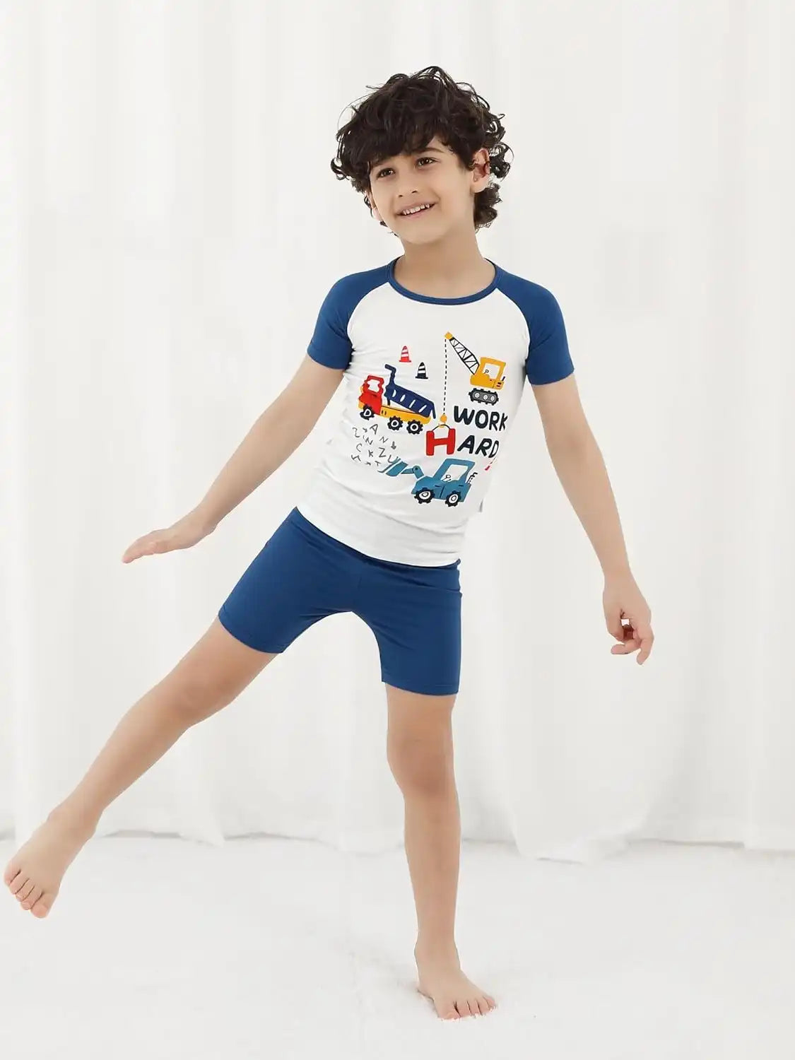 Cotton Bamboo Short Pj Sets Kids Pajama Manufacturer