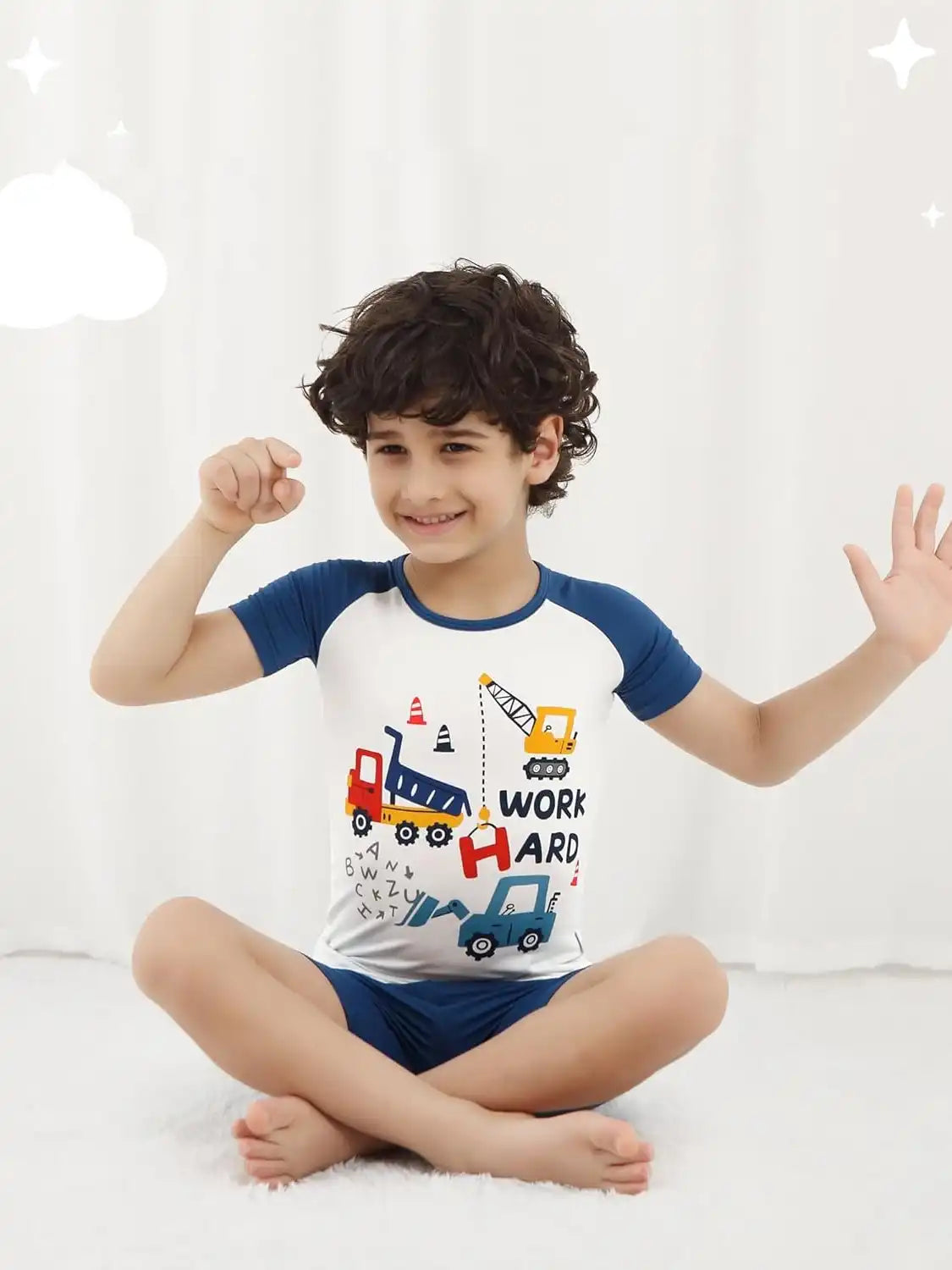 Cotton Bamboo Short Pj Sets Kids Pajama Manufacturer