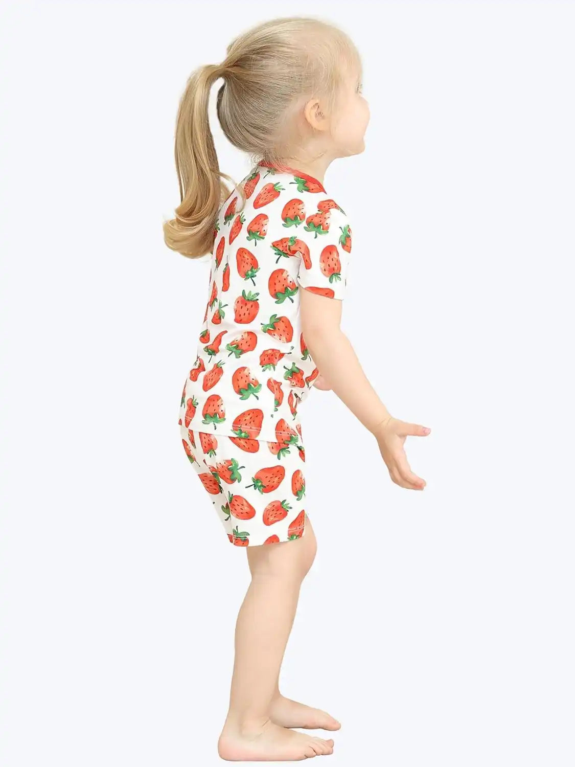 Strawberry Sleepwear Factory Customizable Short Pajamas