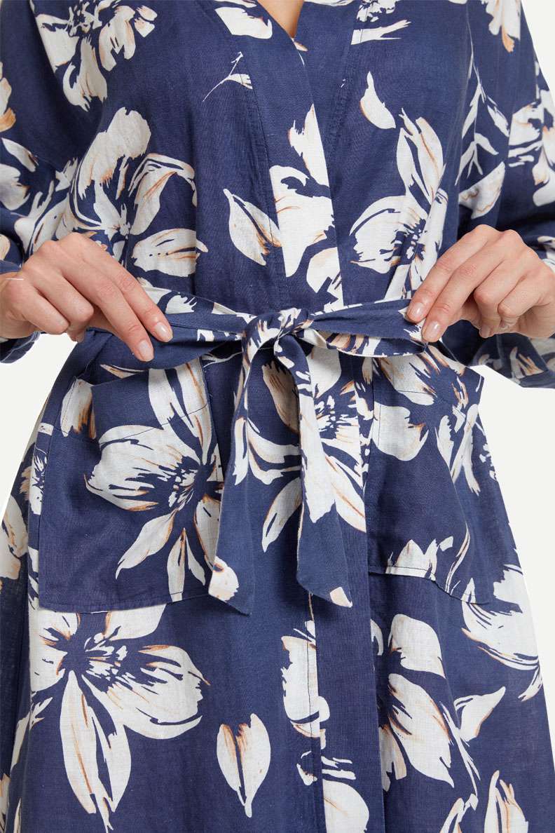 Linen Bathrobe Wholesale Manufacturer