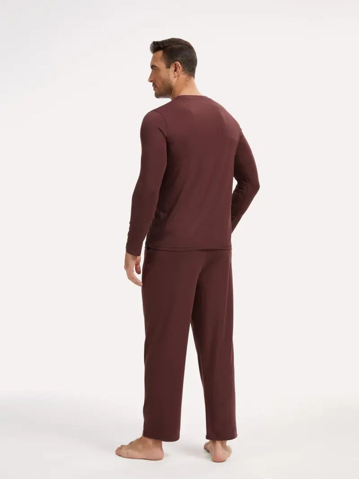 Men modal pajama set premium sleepwear wholesale supplier