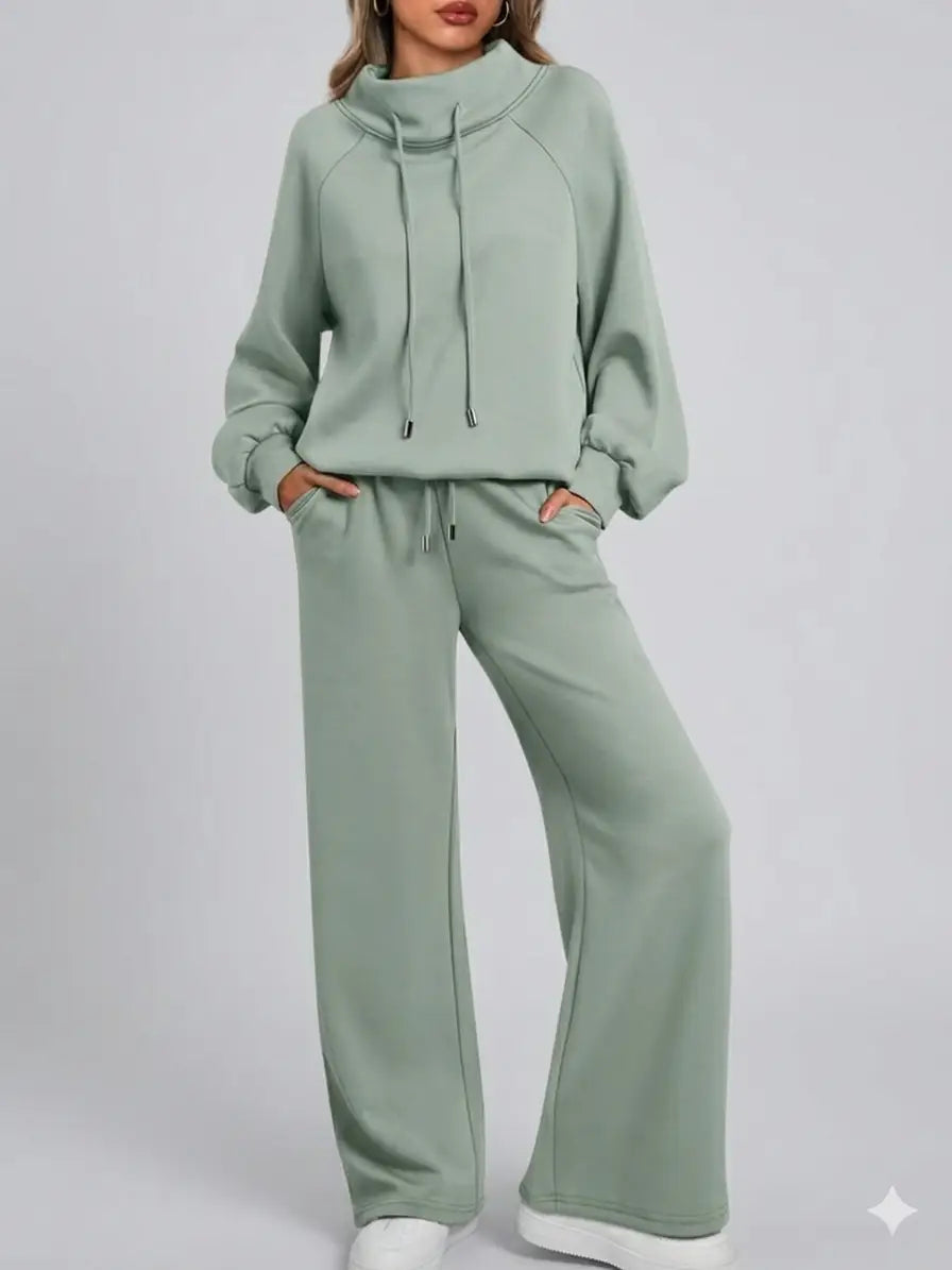 luxury bamboo loungewear sweatsuit wholesale set