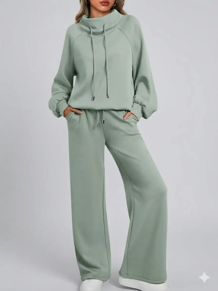 luxury bamboo loungewear sweatsuit wholesale set