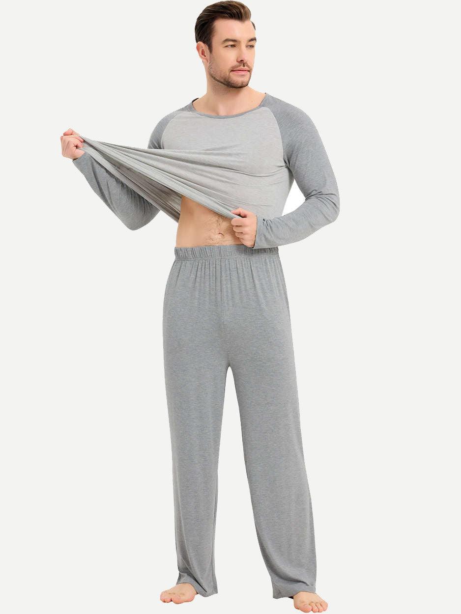 OEM ODM Bamboo Pajamas Wholesale Men's Loungewear-G3720015