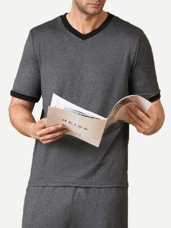 Bamboo Viscose Soft Fibric Loungewear for Men Bulk