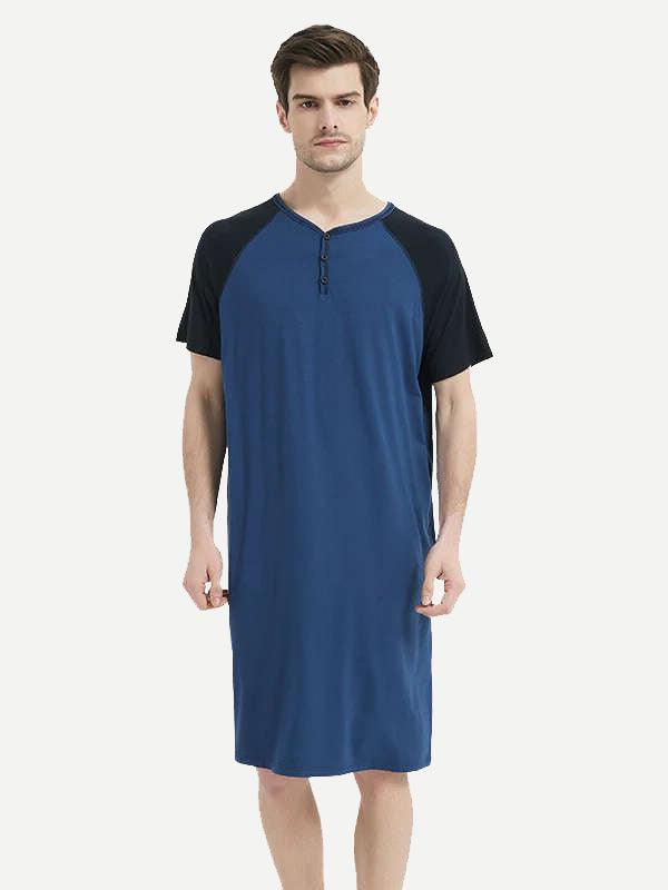 Wholesale Mens Nightgown Night Sleepwear-G3813023