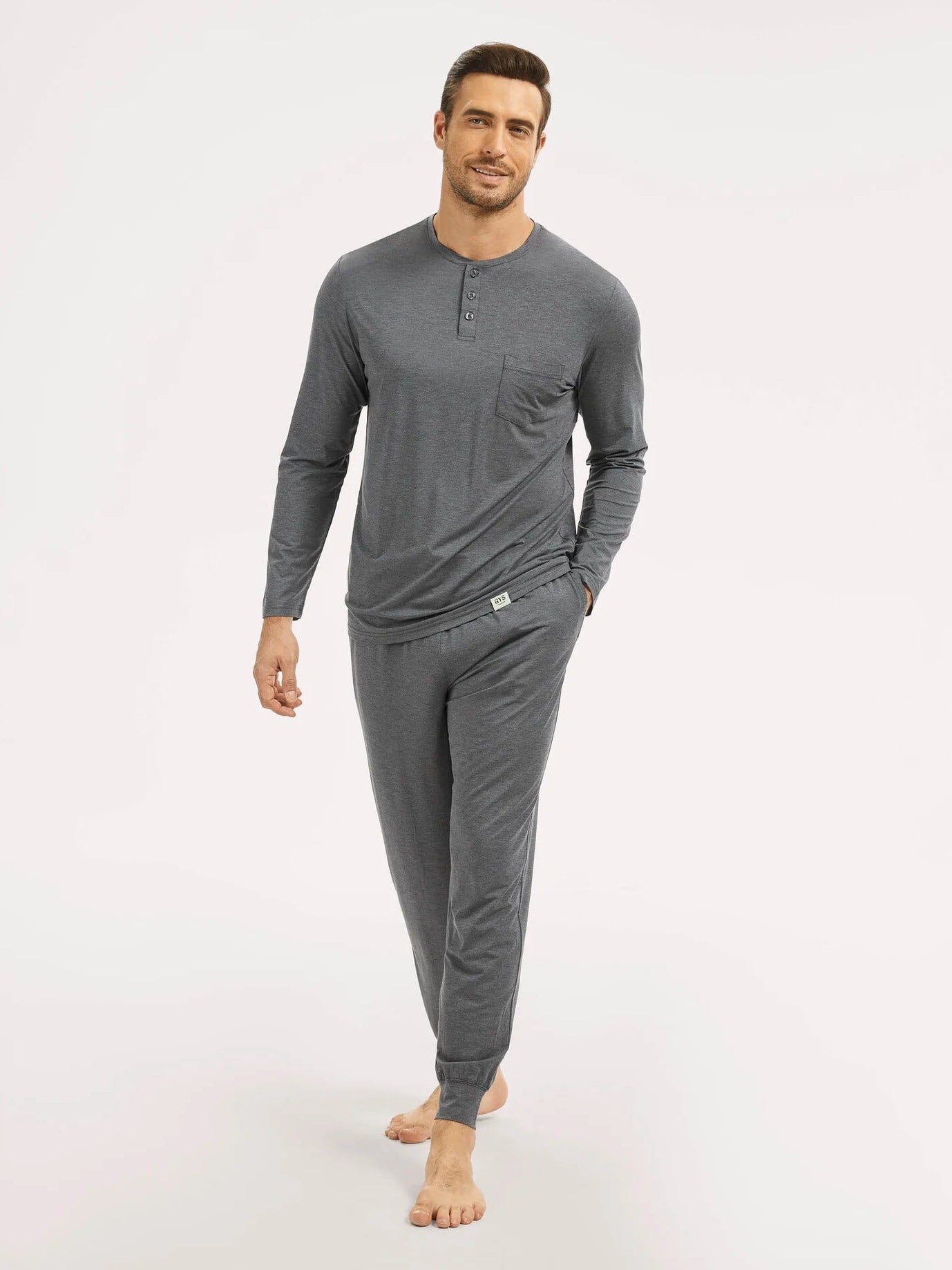 Wholesale men’s soft pajamas and nightwear sets.