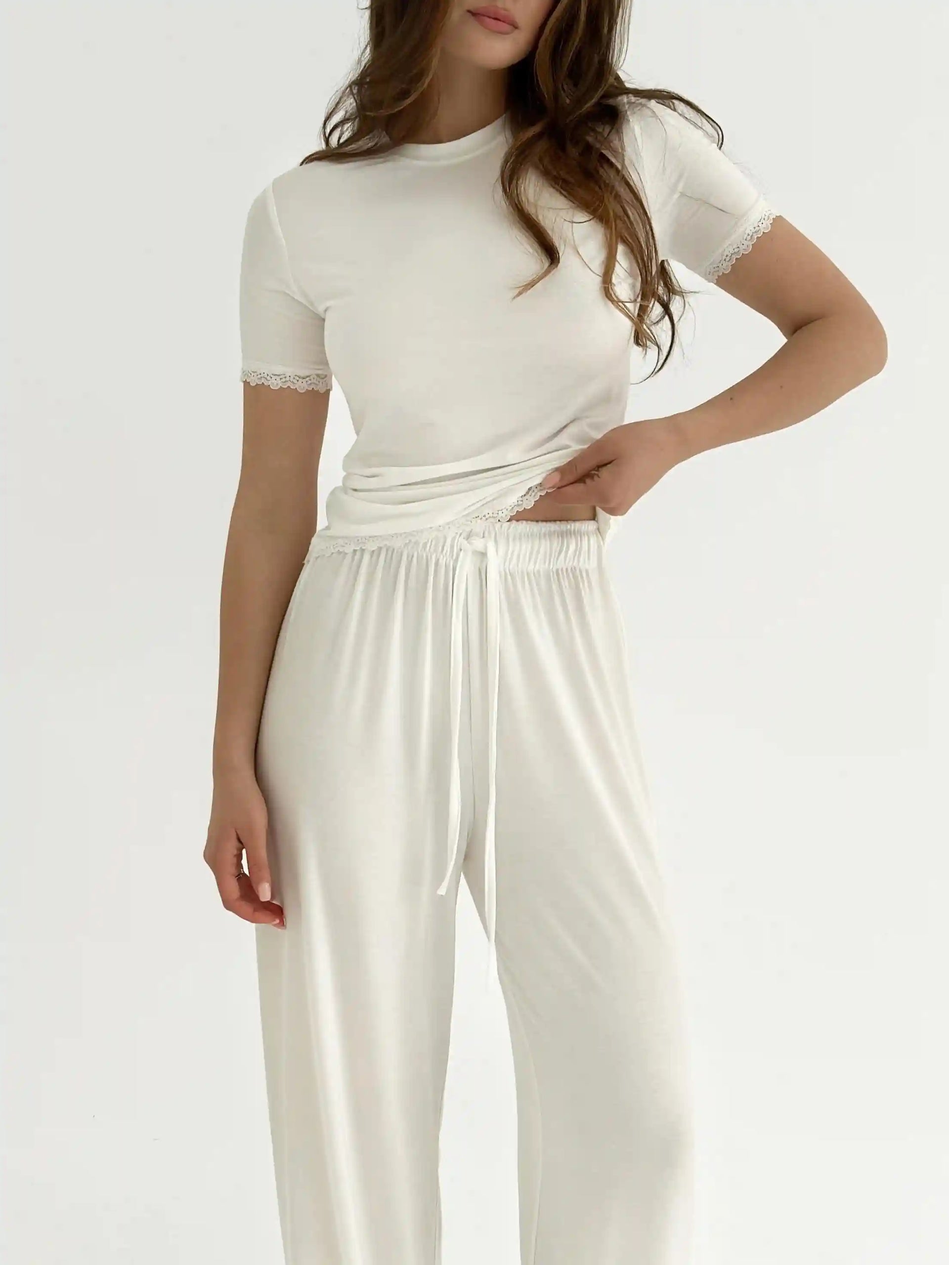 wholesale women modal pajama set manufacturer supplier