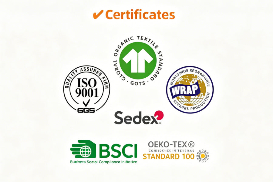 OEKO TEX GOTS and BSCI certified sleepwear manufacturer