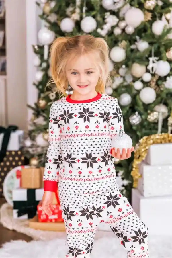Private Label  Christmas Pajamas Sets OEM Family Sleepwear