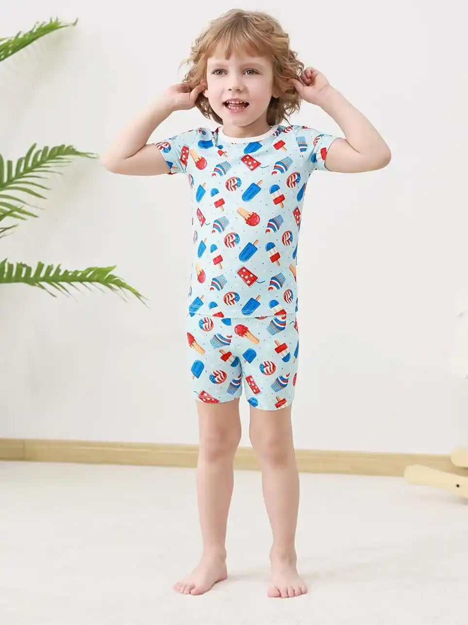 OEM ODM Boys Pyjama Supplier Kids 2-piece Sleepwear