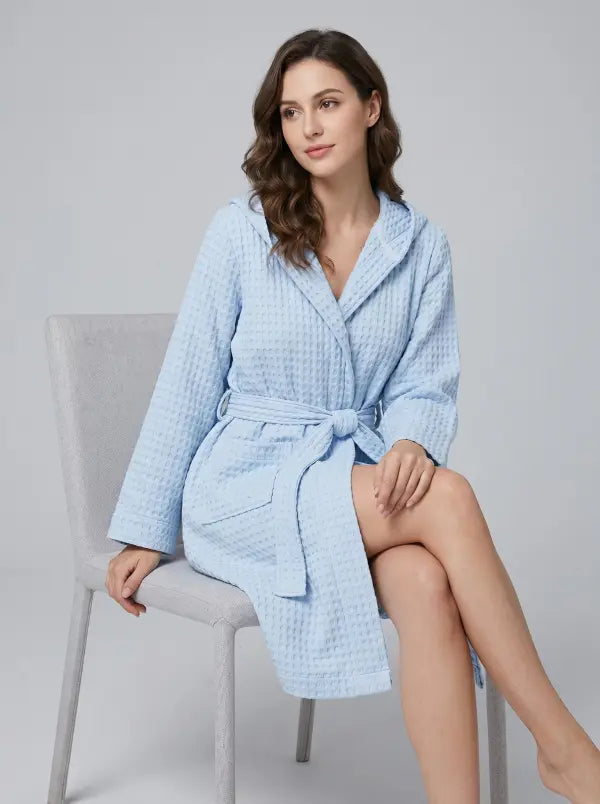OEM Robe Manufacturer Waffle Women Bamboo  Wholesale