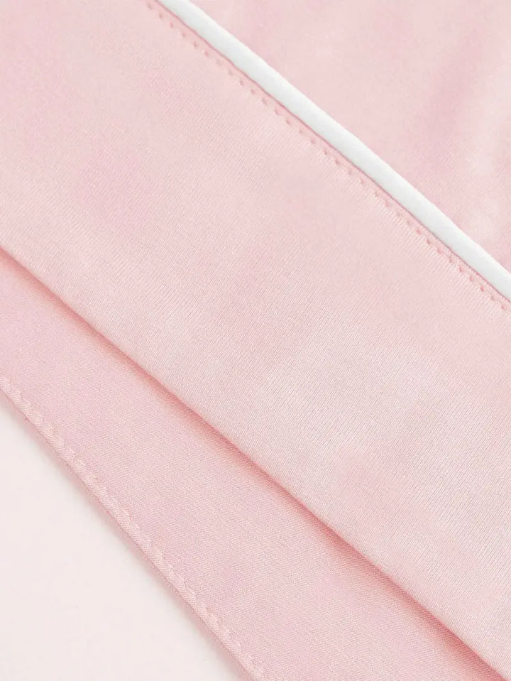 waffle fabric women robe texture detail