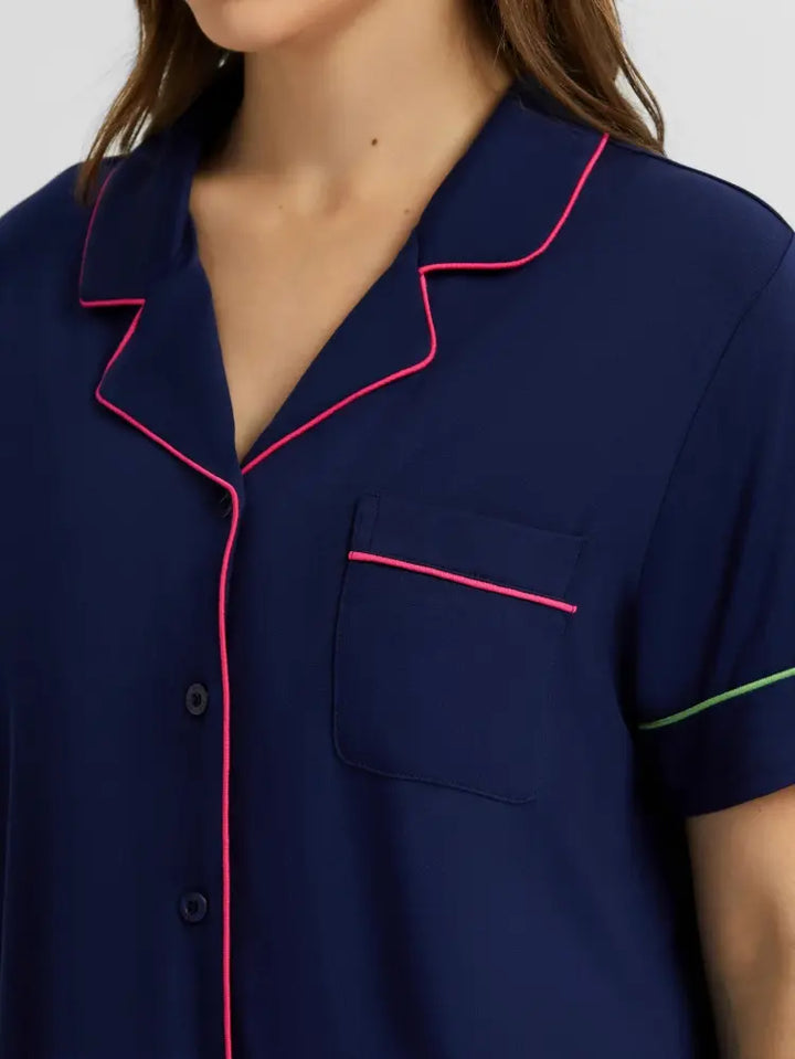 Wholesale Breathable ladies bamboo sleepwear sets,