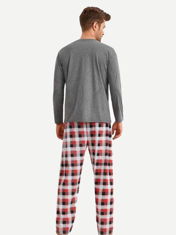 Custom Men's Pajamas Manufacturer Mens Bamboo Pajamas-2023060506