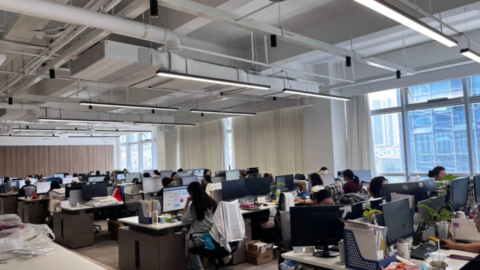 essence garment compnay working office