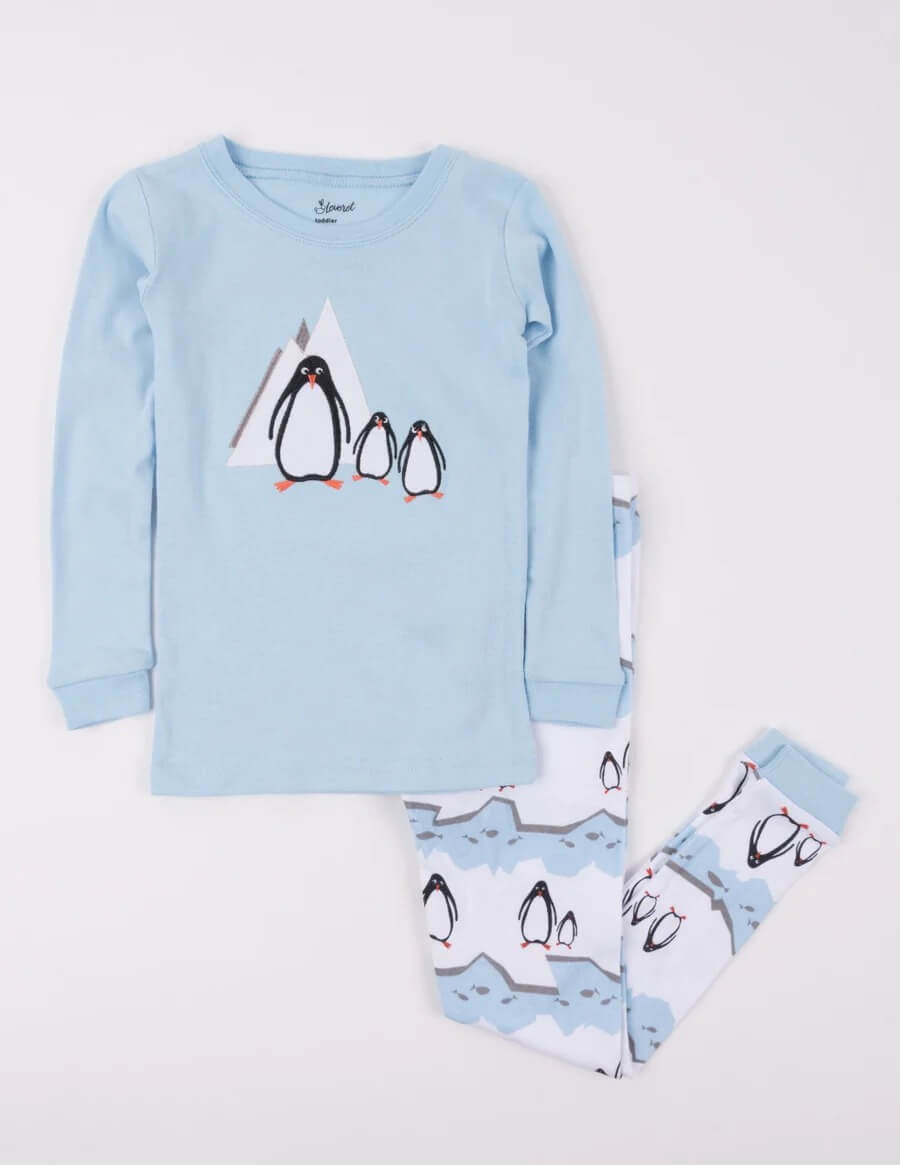 Penguin Family Cotton Pajama Set Supplier