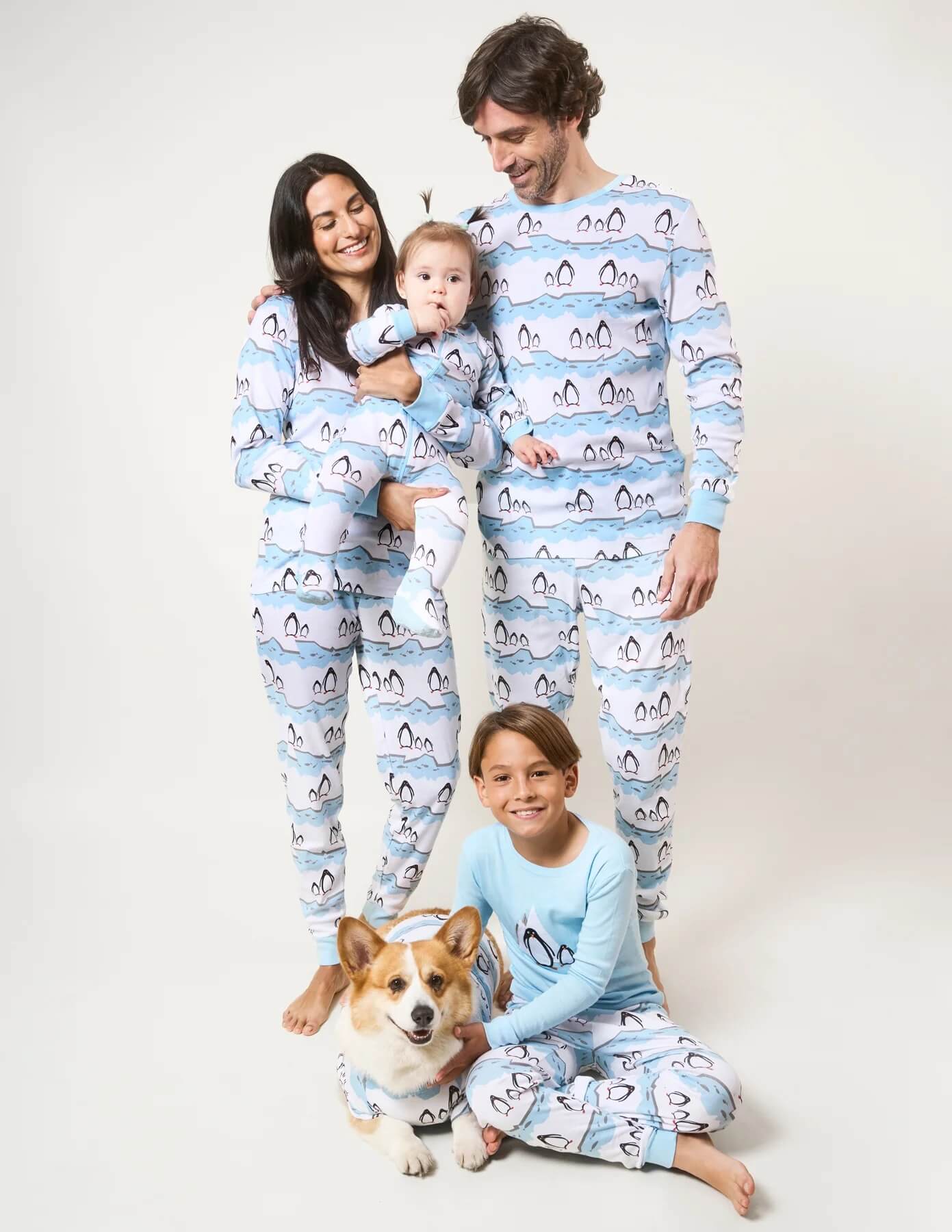 Penguin Family Cotton Pajama Set Supplier