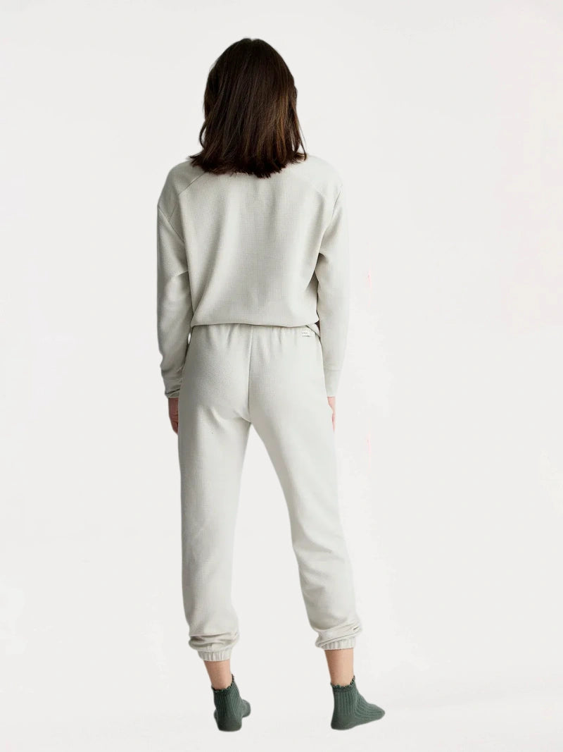 private label waffle Henley lounge set