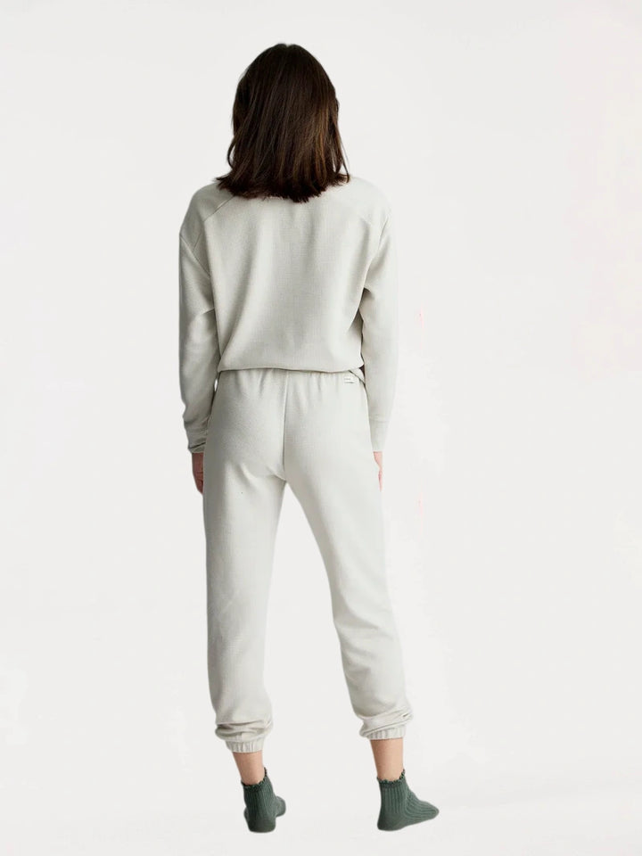private label waffle Henley lounge set