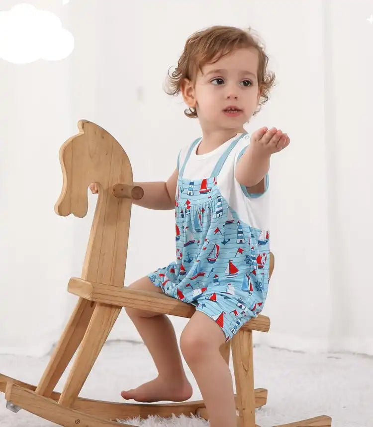 Bulk infant onesies and baby rompers with private label options.