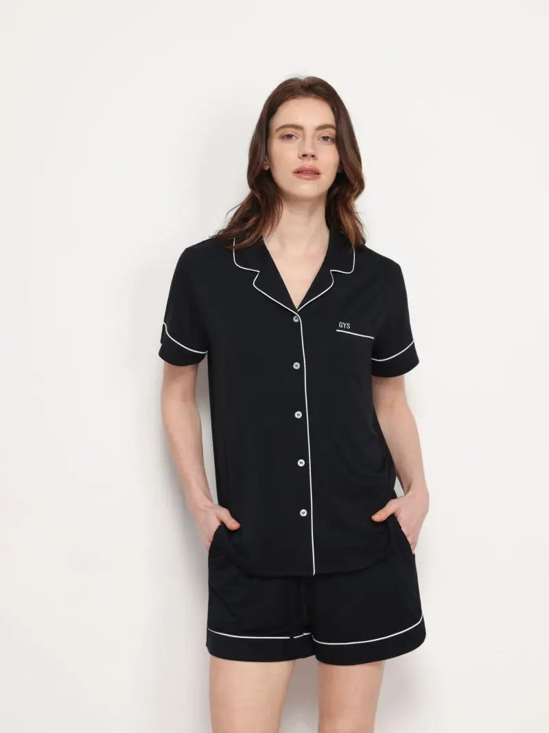 comfortable bamboo viscose nightwear set Wholesale 