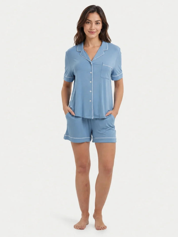 Short Pajama Manufacturer Bulk Bamboo Ladies Pj Sets