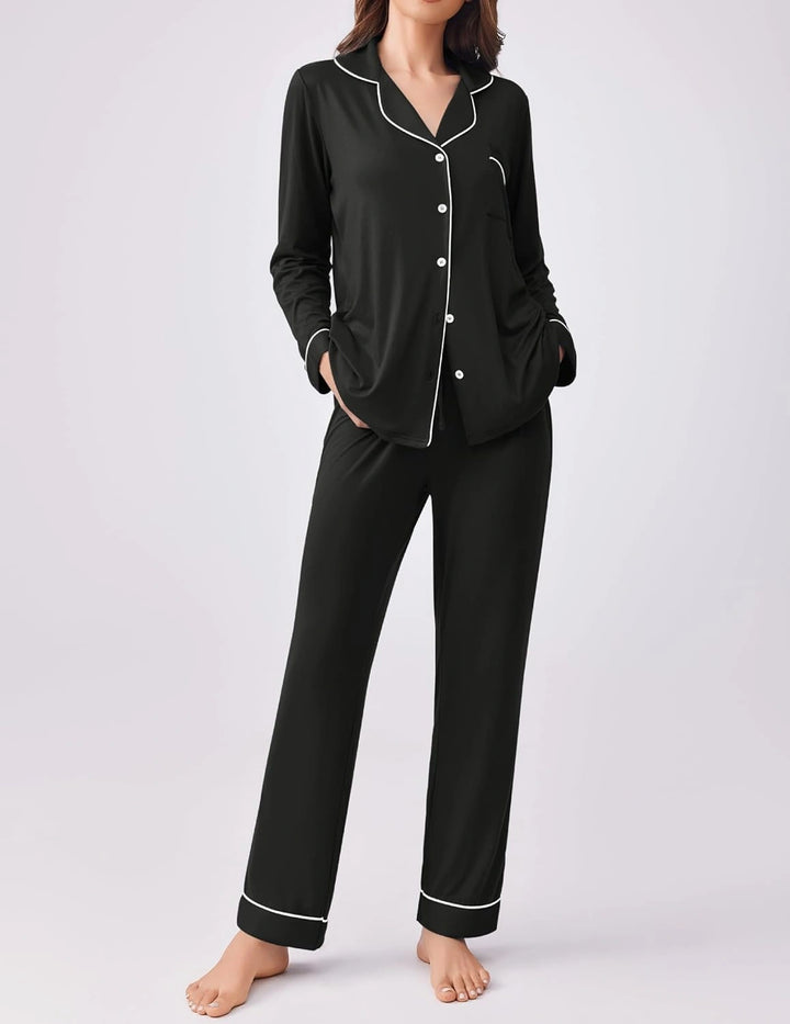 TENCEL™ modal pajama set women wholesale private label sleepwear