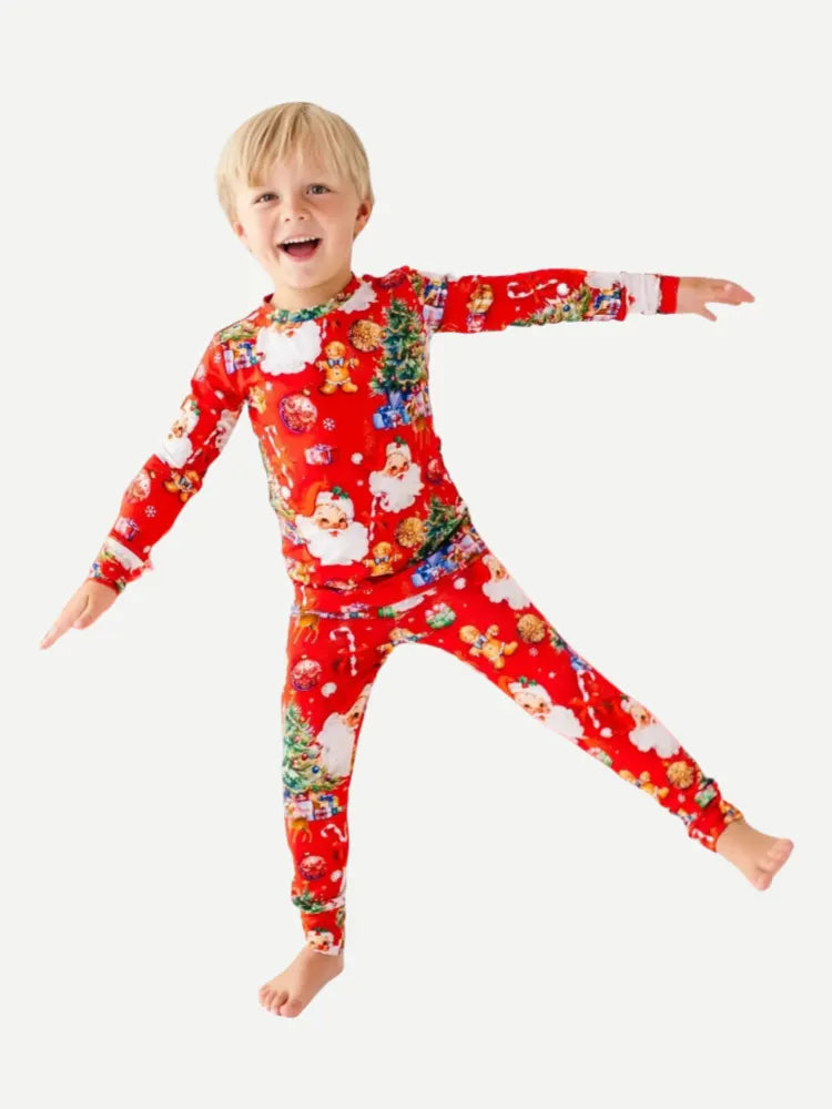 Wholesale Custom Kids Christmas Pajamas