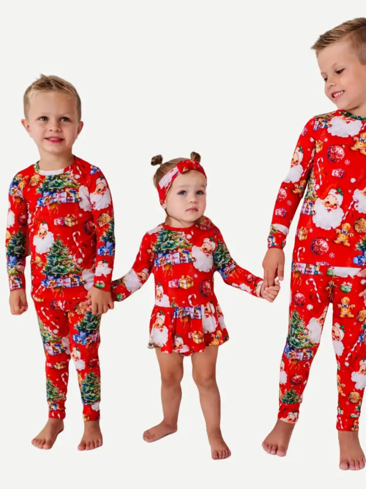 Wholesale Custom Kids Christmas Pajamas