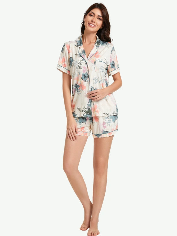 bulk bamboo viscose women pajamas packaging for wholesale orders