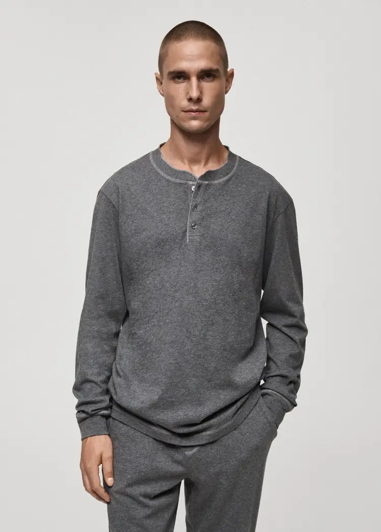 Factory direct men’s cotton pajama wholesale