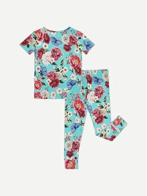 Full Print Custom Short Pajamas Kids Sleepwear Pjs Wholesale