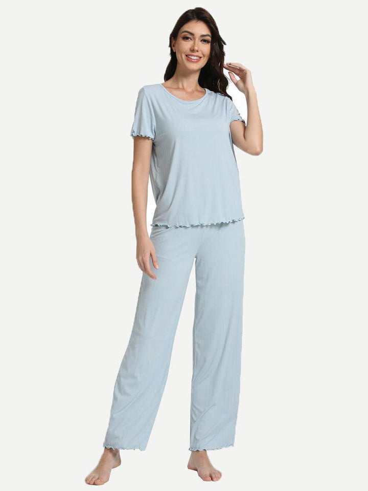 Soft Loungewear Women Active Bamboo Pajamas-2315980025