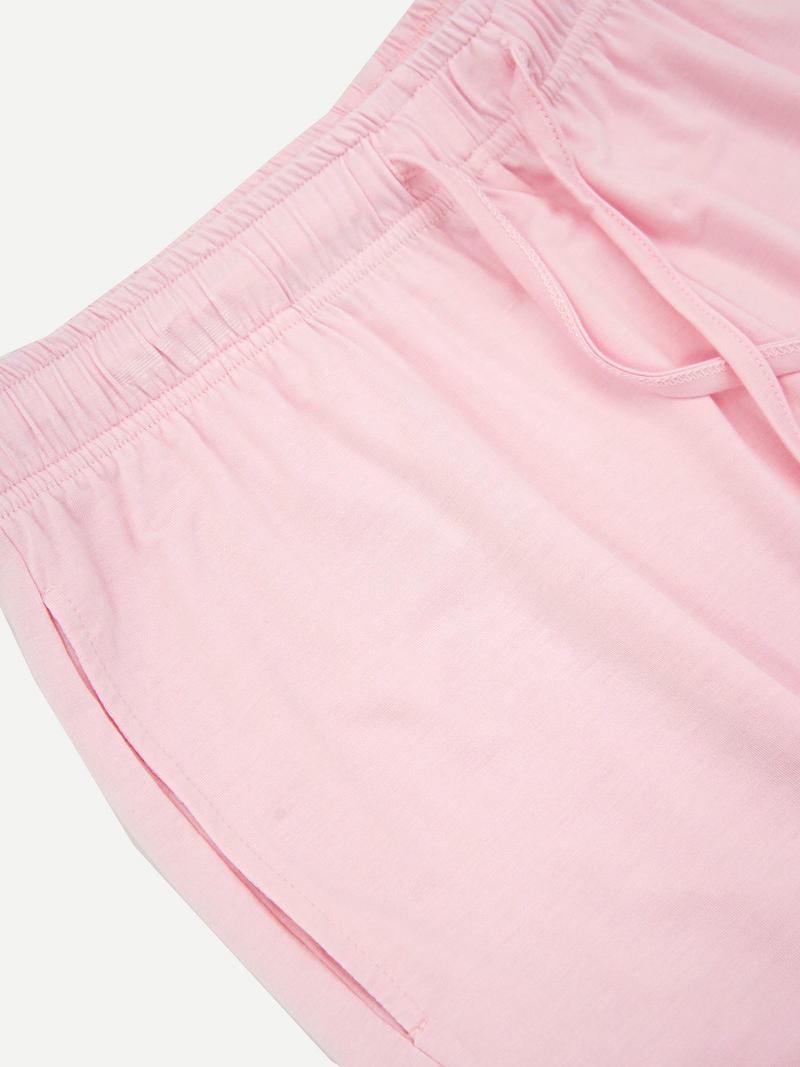 Pink Short Bamboo Viscose Pyjamas n Bulk