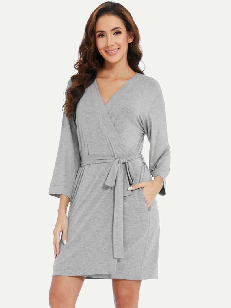 Wholesale Bamboo Soft Customizable Brand Robes for Women - Glamour Bamboo Pajamas