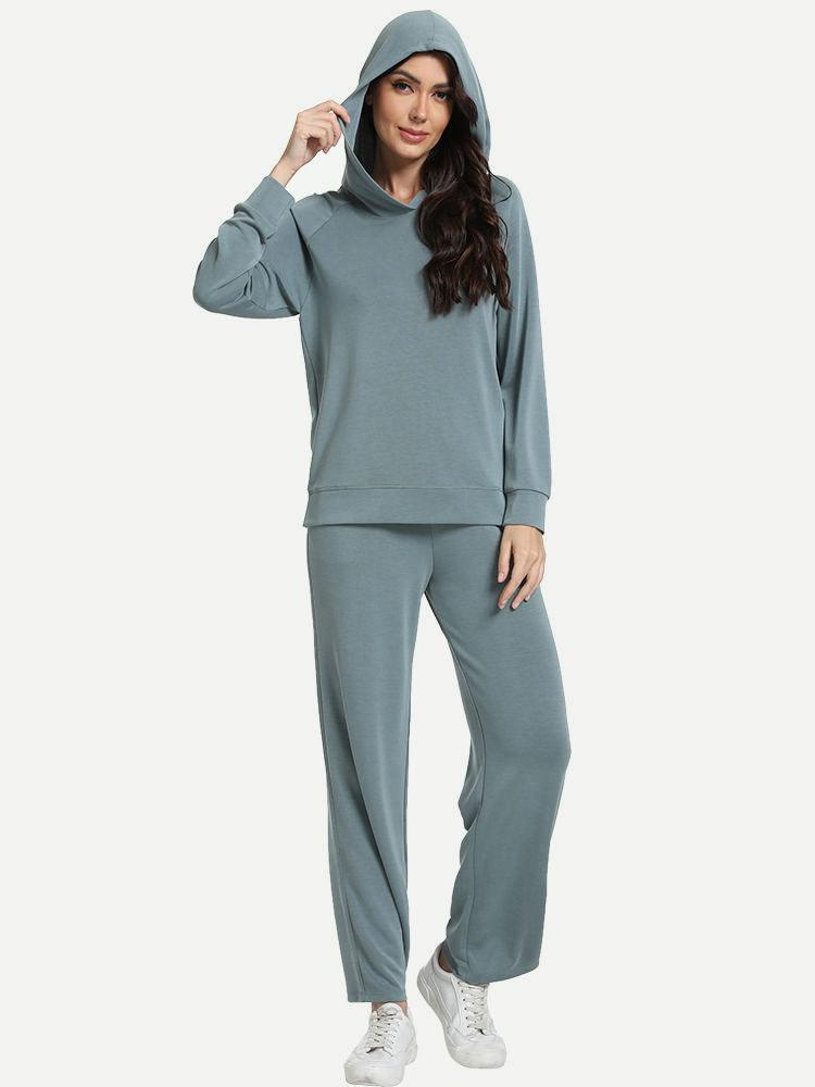 Hooded Loungewear sets for Women Loungewears Manufacturer-2311820109 - Glamour Bamboo Pajamas