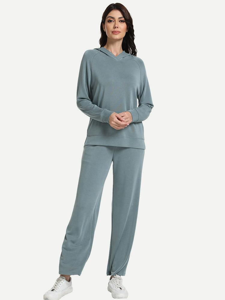 Hooded Loungewear sets for Women Loungewears Manufacturer-2311820109