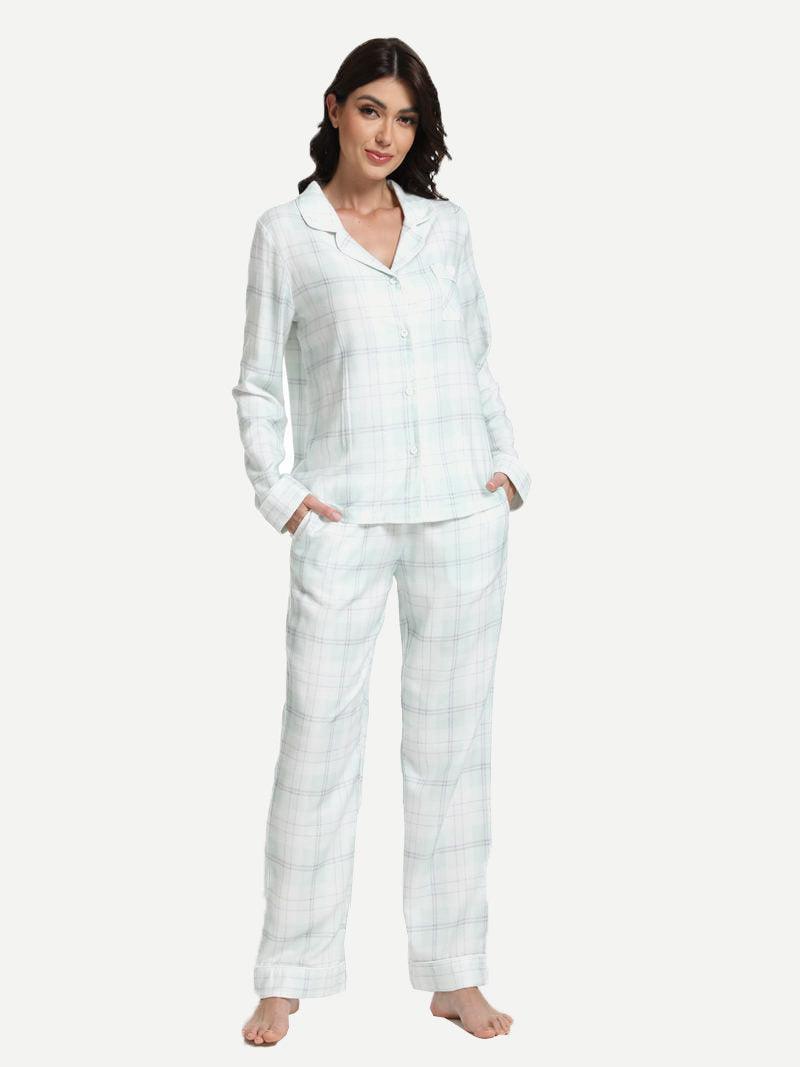 Custom Bamboo Viscose Warm Pajama Set-2311820100