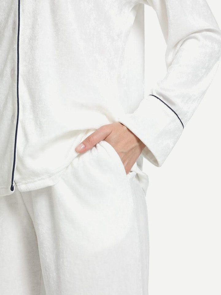 Pajama Sets in Bulk Customizable Long Sleeve Sleepwear-2315580064