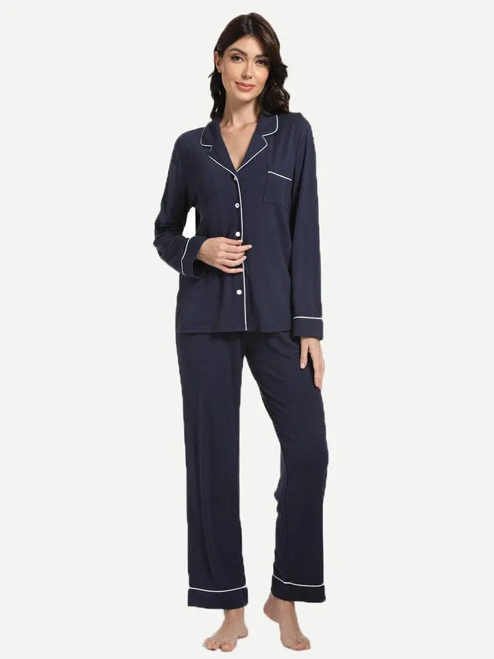 OEM Bamboo Women Pj Sets in Bulk-2313810114.