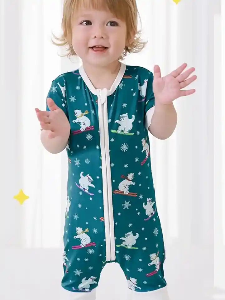 Baby Playwear Romper Vendor -Printed Children Clothing Wholesale