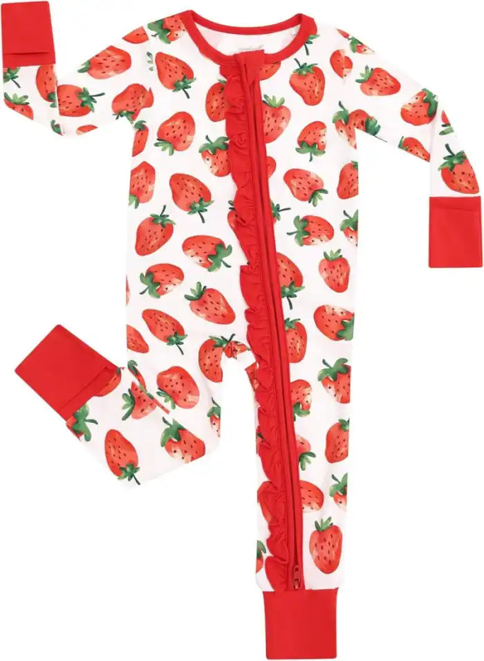 Trusted supplier for strawberry infant bodysuits offering bulk production