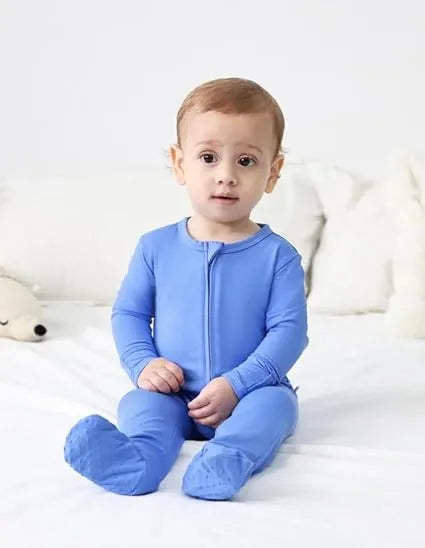 Wholesale Bamboo Cotton Soft Fiber Baby footie Onesie