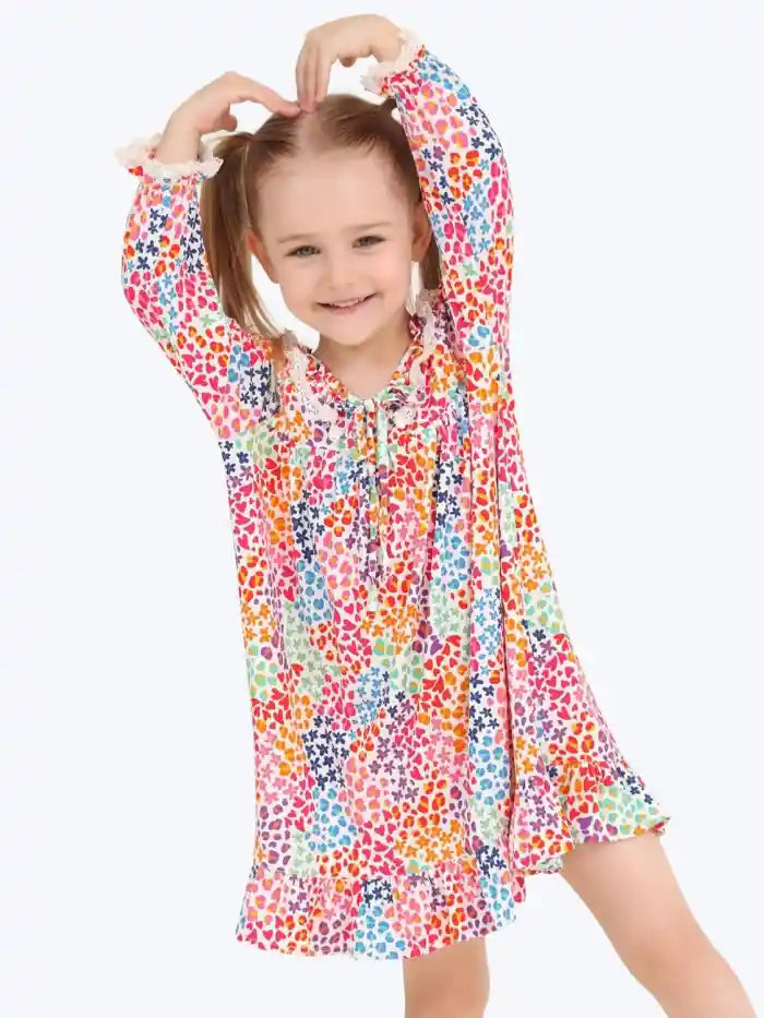 Wholesale Bamboo Viscose  Kids Dress Pajamas Manufacturer