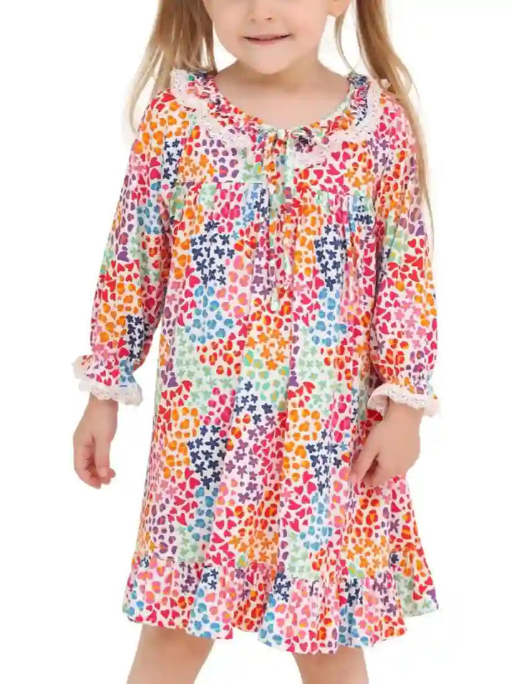 Wholesale Bamboo Viscose  Kids Dress Pajamas Manufacturer