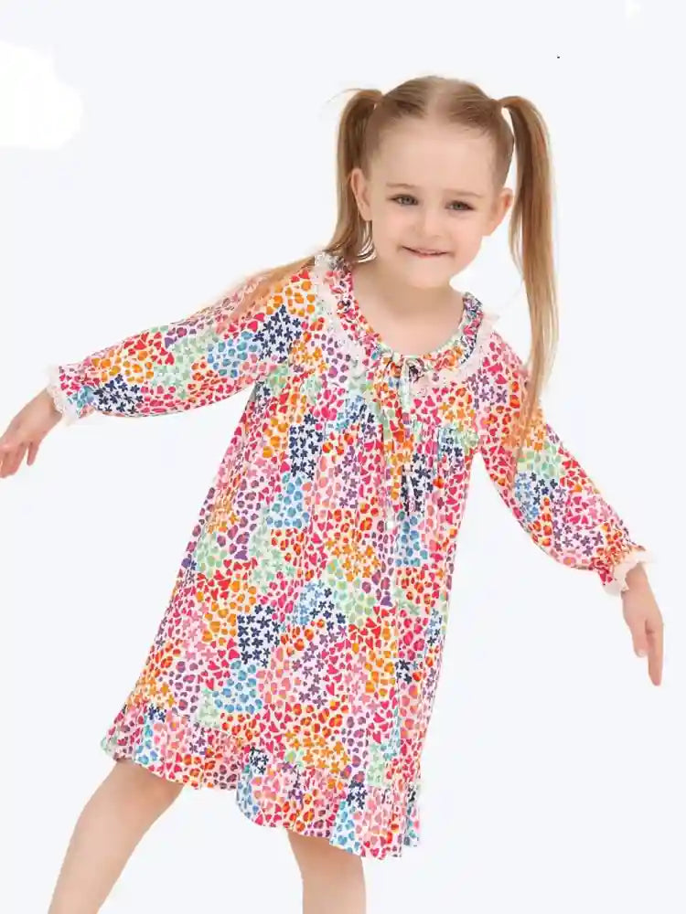 Wholesale Bamboo Viscose  Kids Dress Pajamas Manufacturer