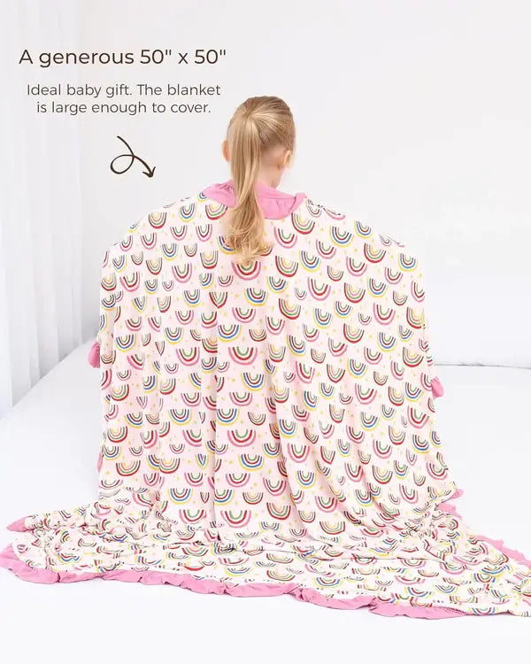 Organic Cotton Bamboo Baby Blankets Bulk Buy Receiving Blanket