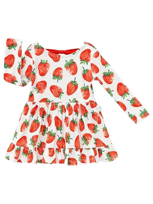 Baby Girl Long Sleeves Dress Body Suit Wholesale Manufacturer