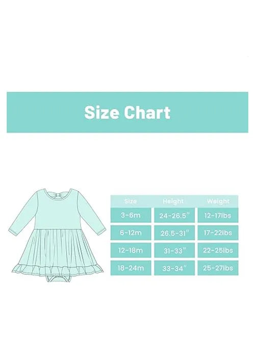 Baby Girl Long Sleeves Dress Body Suit Wholesale Manufacturer